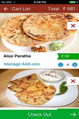 Paratha Express screenshot 3