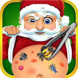 Santa Doctor Christmas Salon - Little Spa Shave & Mommy Baby Xmas Games for Girl Kids app icon