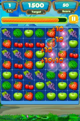 Game screenshot Link Smash Fruits Frenzy : Flowline of Spirit Jungle.Swipe Drawpipe Bump Puzzle apk