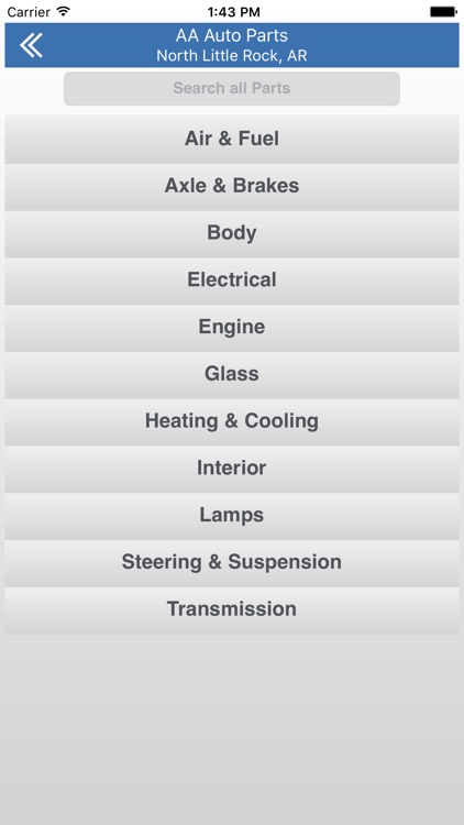 AA Auto Parts - North Little Rock, AR