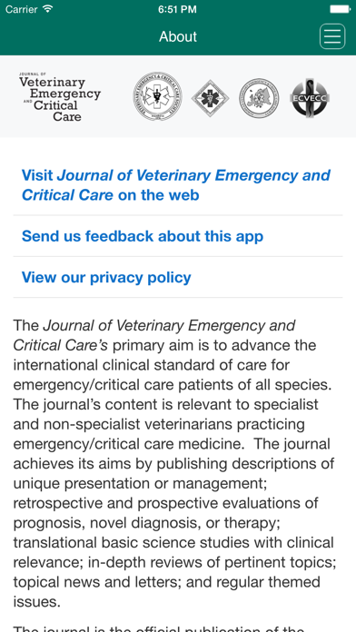 How to cancel & delete Journal of Veterinary Emergency and Critical Care from iphone & ipad 2