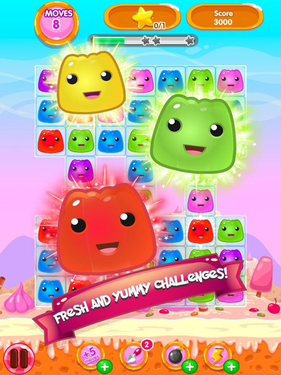 Hungry Babies Mania Deluxe iPad screenshot