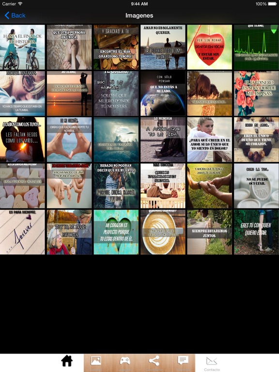 Screenshot #5 pour Frases Para Enamorar y Fotos para conquistar Gratis