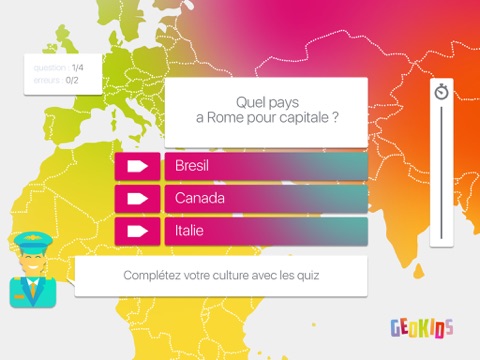 Screenshot #5 pour GeoKids Monde - Apprendre la Géographie en s'amusant