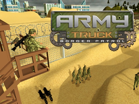 Screenshot #6 pour Armée patrouille camion frontière - Conduire le véhicule militaire pour arrêter les criminels