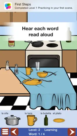 Game screenshot Spanish for Kids: a Learning Story Adventure hack