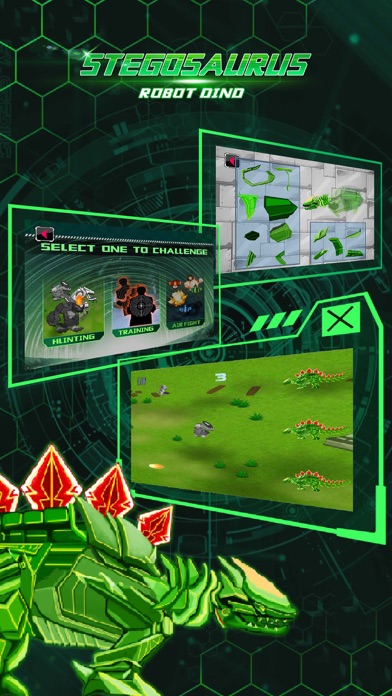 Stegosaurus: Robot Dinosaur - Trivia & Funny Puzzle & dragon free Game screenshot 4