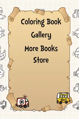 Game screenshot Coloring Book - Cars apk