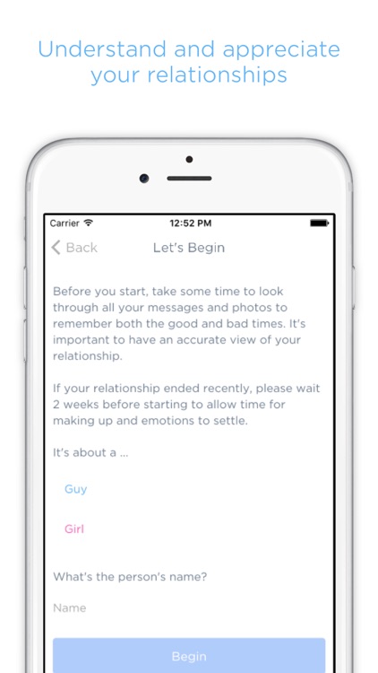 LittleBook - The Breakup App