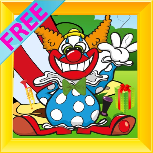 Funny Clown Hidden Objects Icon