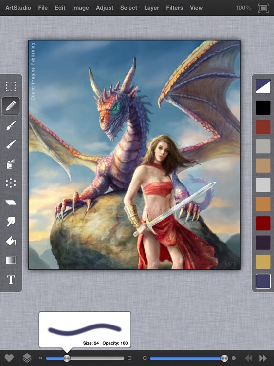 ArtStudio for iPad - Draw Sketch and Paint screenshot-0