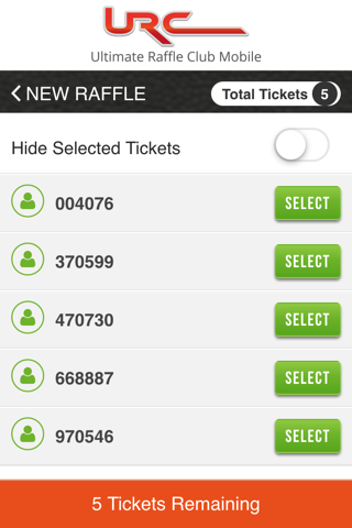 URC Raffle Mobile screenshot 3