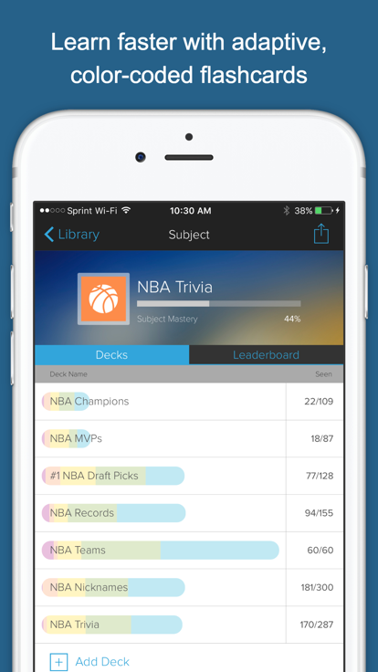 Learn Sports Trivia Screenshots