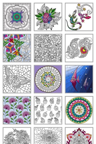 Mindfulness coloring - Anti-stress art therapy for adults (Book 2)のおすすめ画像2