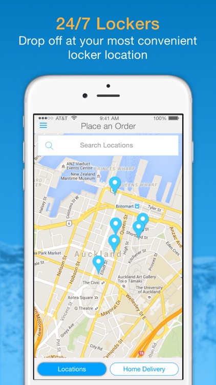 Smart Locker Dry Cleaning