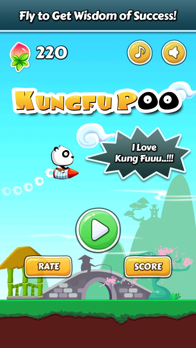 Screenshot #2 pour Voler Panda (Kung Fu Poo - Tiny Flying Panda)