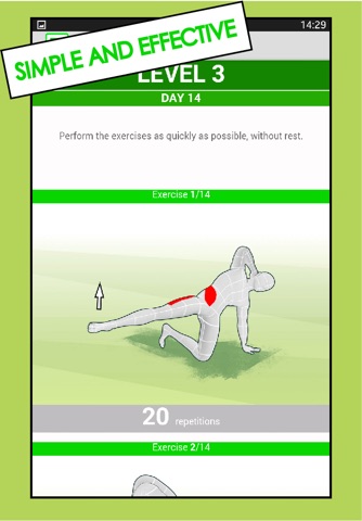 Core Power Iron - daily workout abs at home screenshot 2