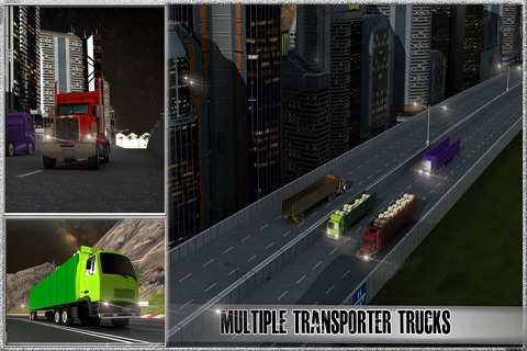 Extreme Cargo Truck Transporter Madness 3D Simulator screenshot 2