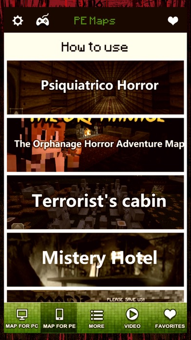 Horror Maps - Download The Scariest Map for MineCraft PE & PC Edition screenshot 2