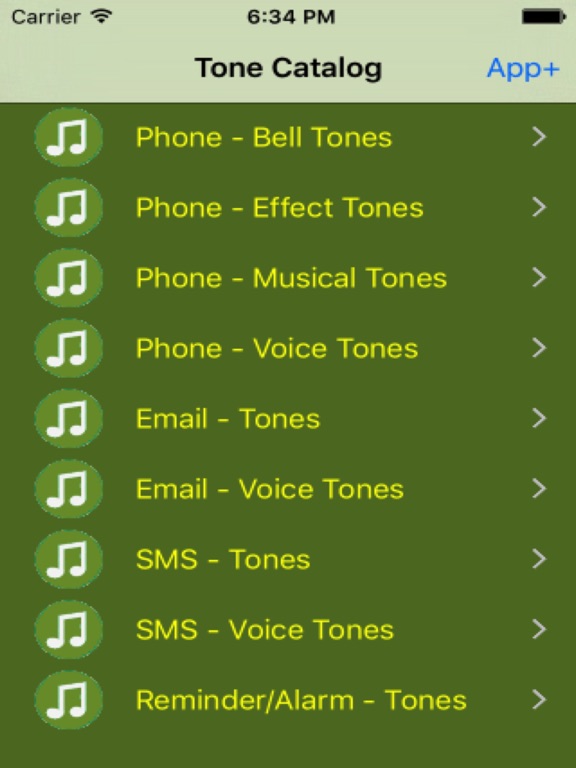 Screenshot #5 pour Ringtones for SMS, Emails, Phone Calls