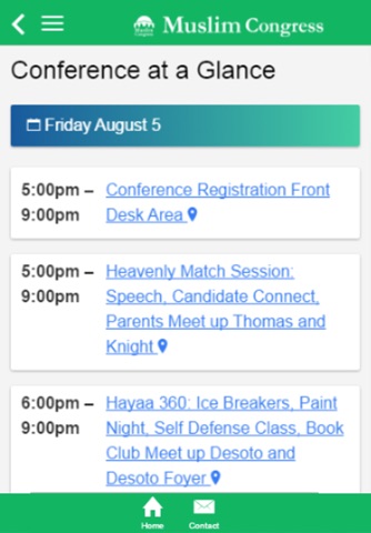 Muslim Congress App screenshot 2