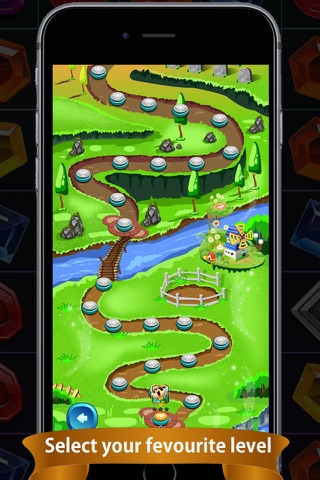 Crystal Jewel Diamond Match Adventures screenshot 2