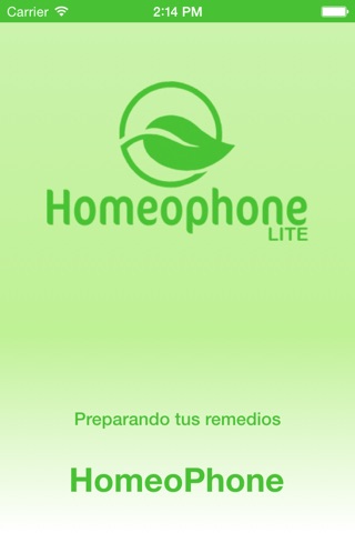 Homeophone screenshot 2