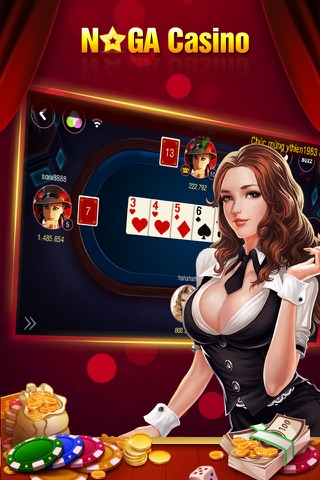 NAGA Casino - Tiến Lên Miền Nam, Xì Tố, Sâm Lốc screenshot 2
