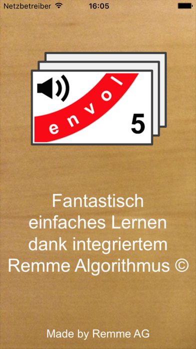 Screenshot #1 pour Envol 5 Vocabeln mit Ton