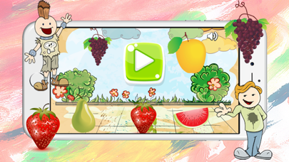 幼児のためのかわいいフルーツIQマッチングゲームのおすすめ画像1