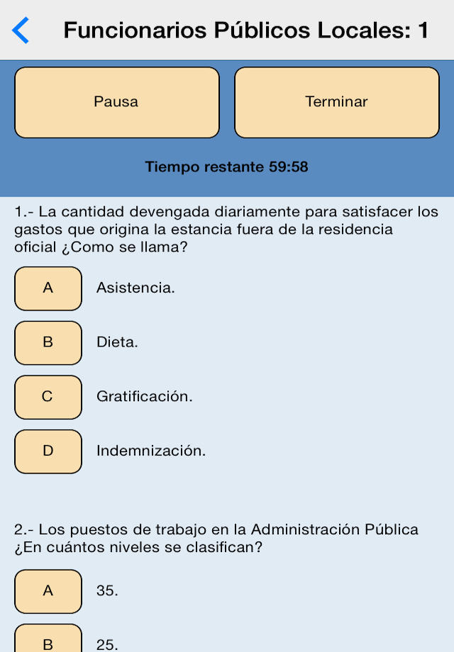 Administración Local Test