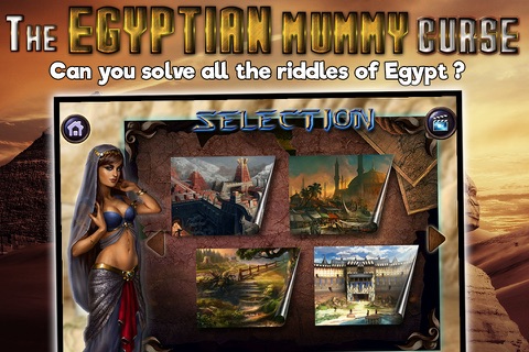 The Egyptian Mummy Curse - Egypt Hidden Objects Mystery screenshot 2