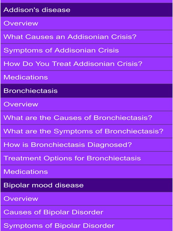 Screenshot #5 pour Chronic Diseases