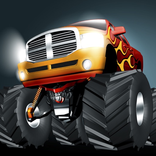 Monster Truck Bridge Builder iOS App
