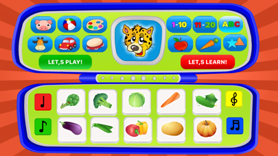 Screenshot #1 pour Kids Toy Phone Learning Games