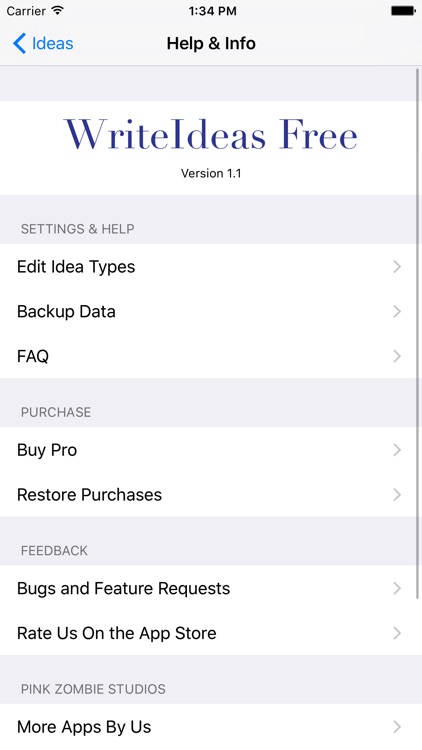 WriteIdeas screenshot-3