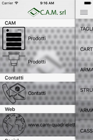 CAM-Quadri Elettrici screenshot 2