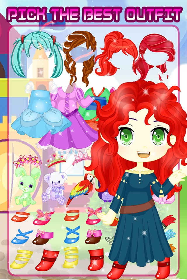 Chibi Princess Maker - Cute Anime Creator Games screenshot 2