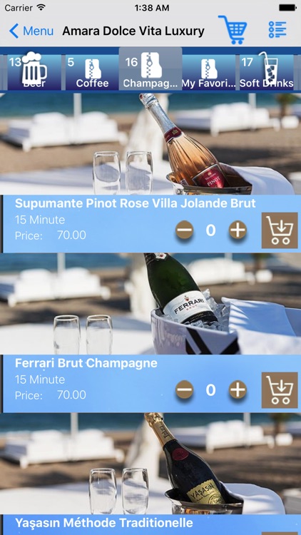 Amara Dolce Vita Beach Order