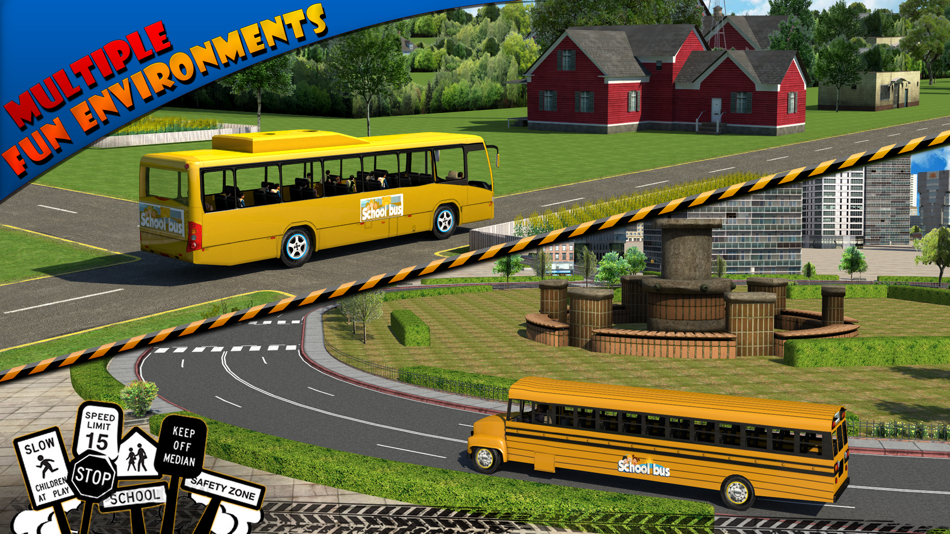 #2. Schoolbus Driver 3D SIM (iOS) 由: Tap2Play, LLC (Ticker: TAPM)