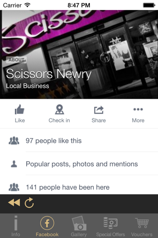 Scissors Newry screenshot 2