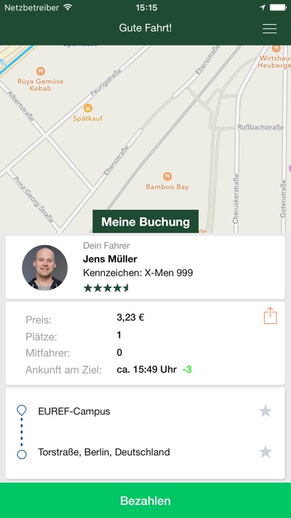CleverShuttle - Fahrdienst Berlin München Leipzig screenshot-3
