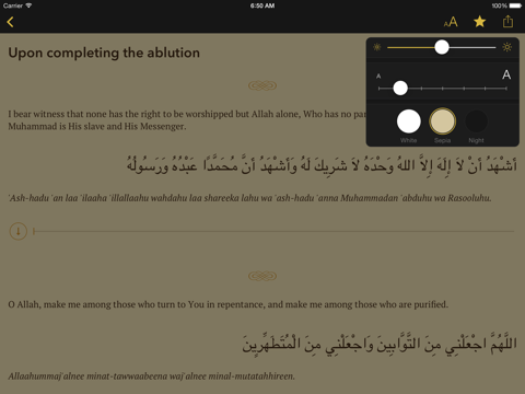 Screenshot #6 pour myDua: Hisnul Muslim, Daily Prayers