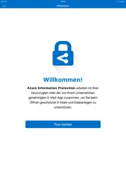 azure information protection ipad bildschirmfoto 1