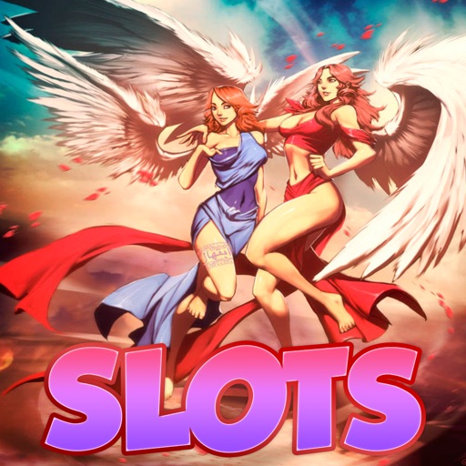 7 7 7 Angels Heaven Slots Machine - FREE Vegas Slots Game