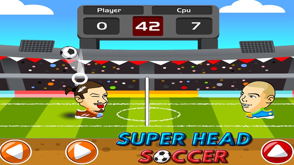 #2. Super Head Soccer Game (iOS) 由: Lime Soda Games