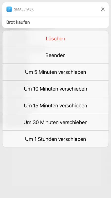 Erinnerungen: Einfach To-Do screenshot 3 of 3