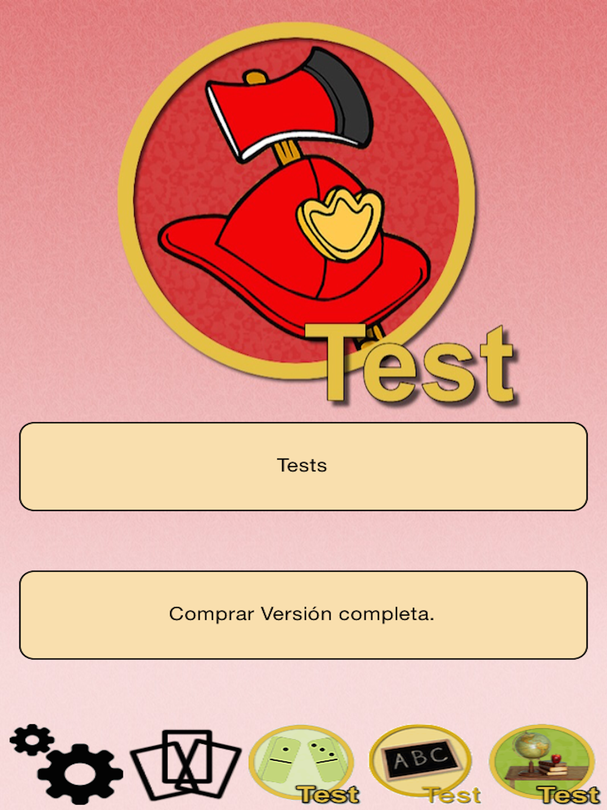 Bomberos Test