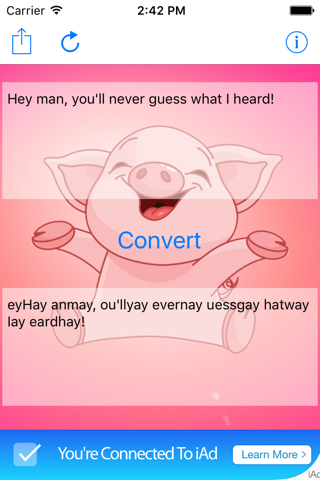 Pig Latin! screenshot 2