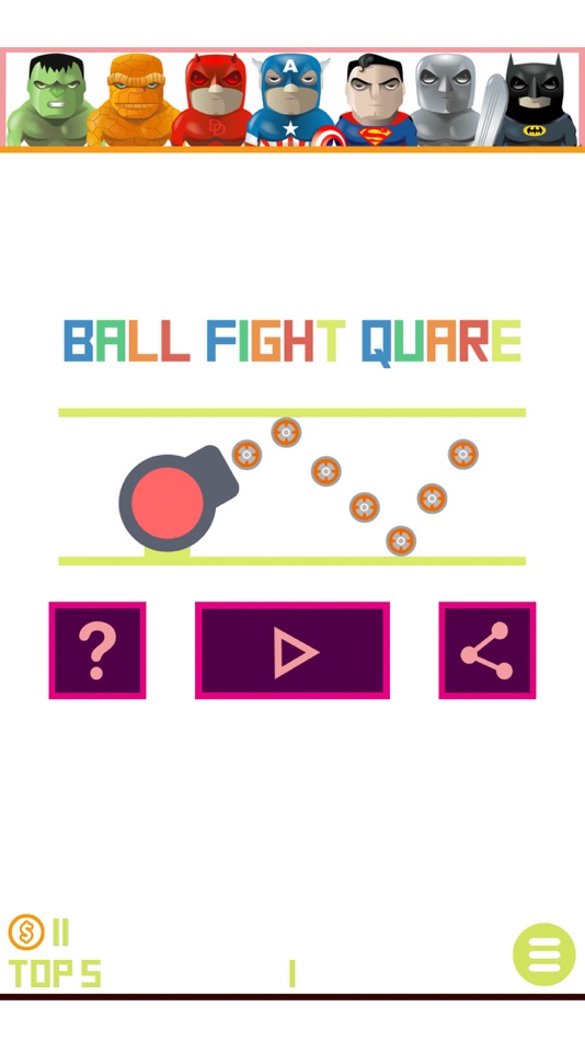 Ball Fight Square - 1.3 - (iOS)